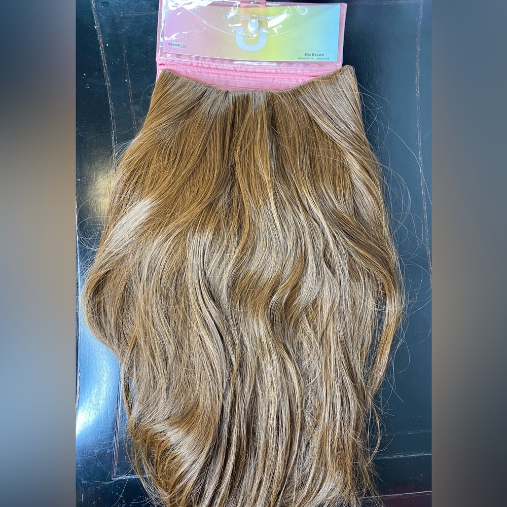 INH Clip on Mixed brown 19”